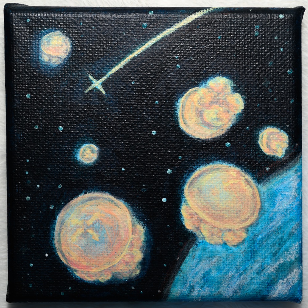 밤하늘과 별을 담은 작품